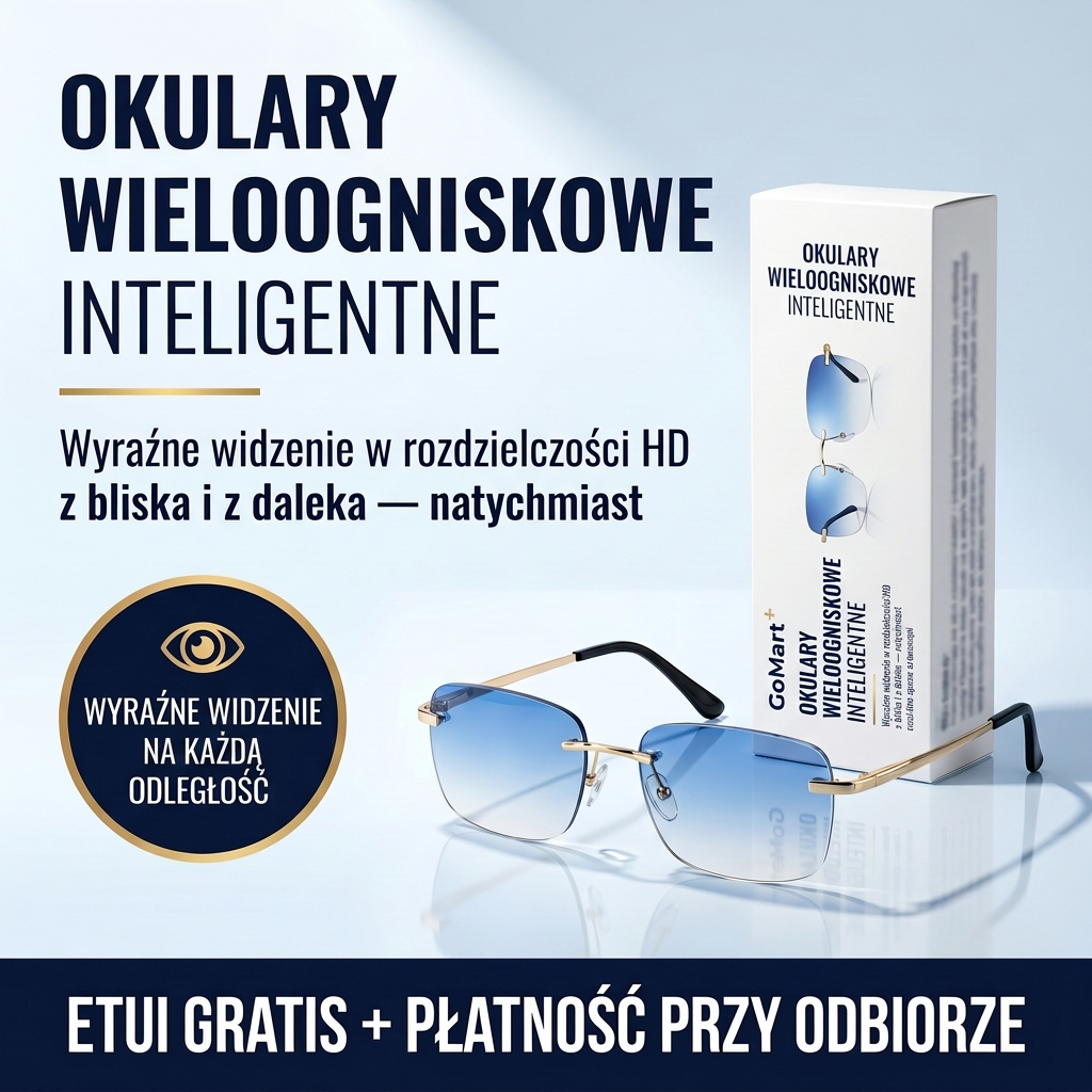 Okulary Vision™ antypromieniowe + skórzane etui BEZPŁATNY (Kup 1 + 1 BEZPŁATNY)